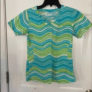 Nurse Mates XS scrub top